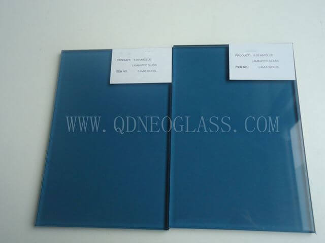 Custom-Made Colorful PVB Laminated Safety Glass-AS/NZS 2208: 1996, CE, ISO 9002