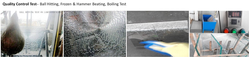 Laminated Glass Quality Control Test