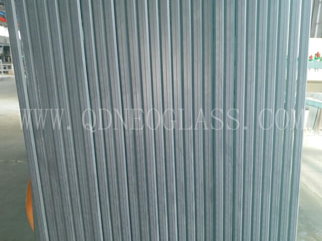 Rough Arris Laminated Glass