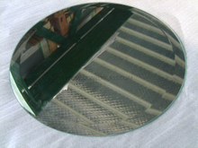 Bevelled Round Silver Mirror For Dressing Room