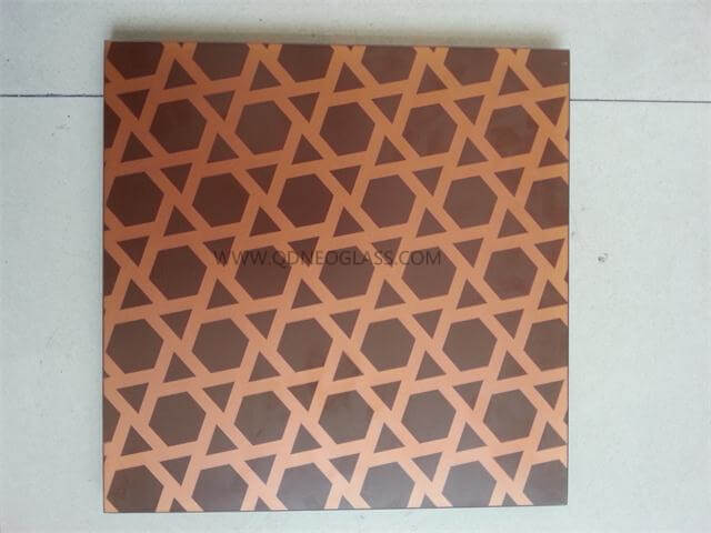 Silk Screen Print Glass (Ceramic Frit Glass)