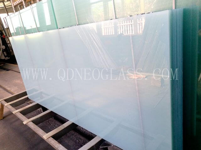 Opal White Laminated Safety Glass-AS/NZS 2208: 1996, CE, ISO 9002