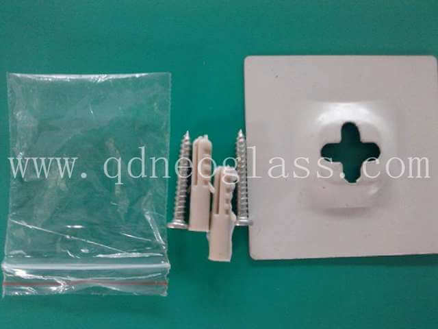 Mirror With Wall Bracket,Hinge for Bathroom, Mirror Wall and Cloakroom