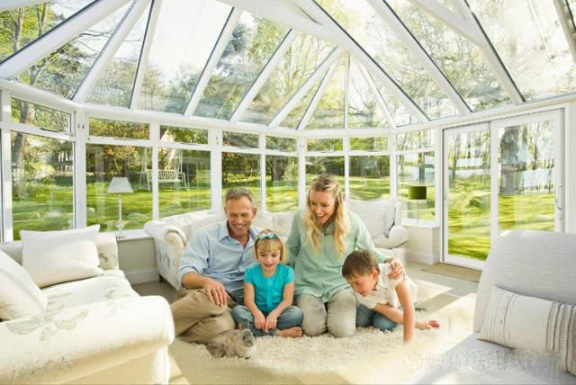 Why do the roofs of Sun Room Use Laminated Glass?