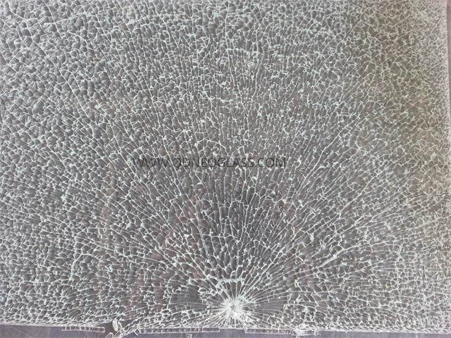 Tempered Glass Fragments