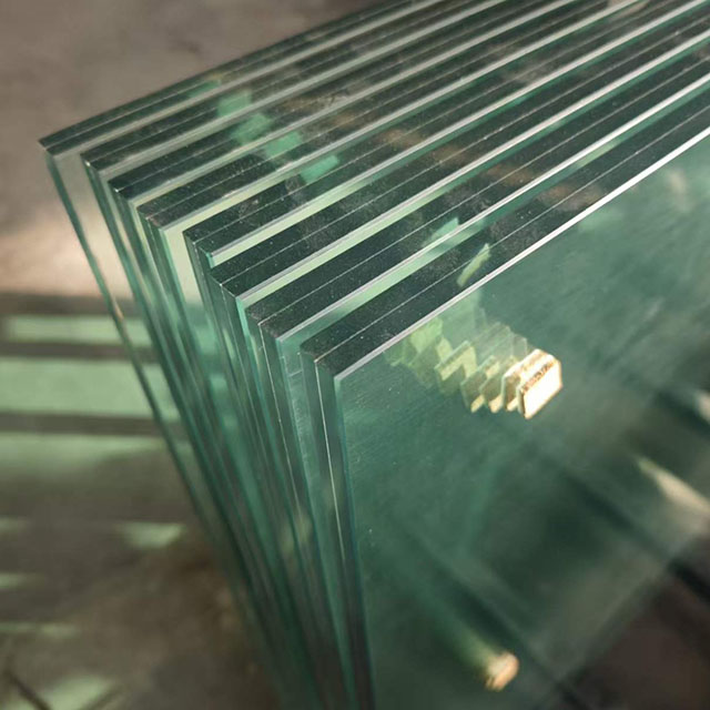 Flat Polished Laminated Clear Glass